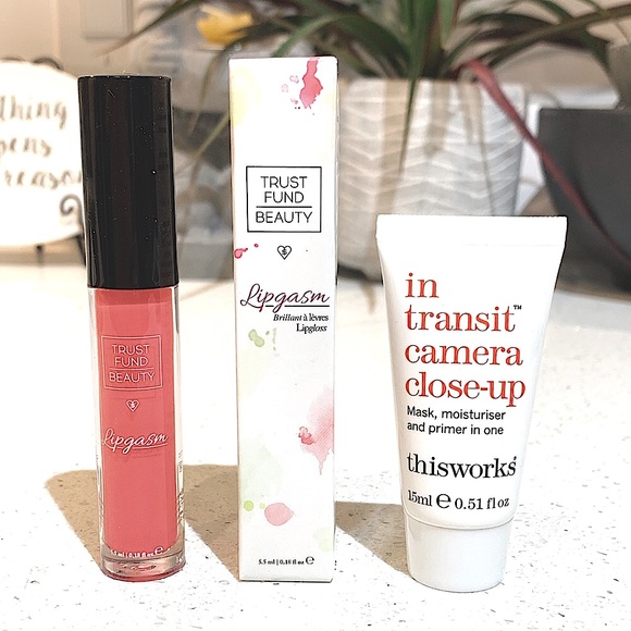 Trust Fund Beauty Other - 🔥 Trust fund gloss & this works 3 in 1 set! NWOT